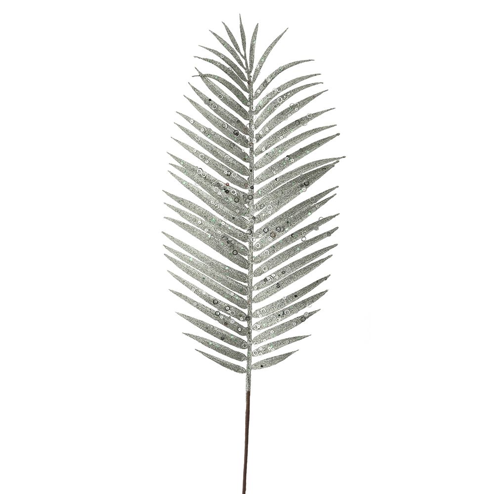 79766 LIST PALME SA ŠTRASOM  MINT 70 CM