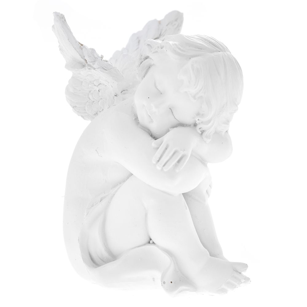 75284 ANĐEO KERAMIČKI BELI 8,5X8,5X12 CM