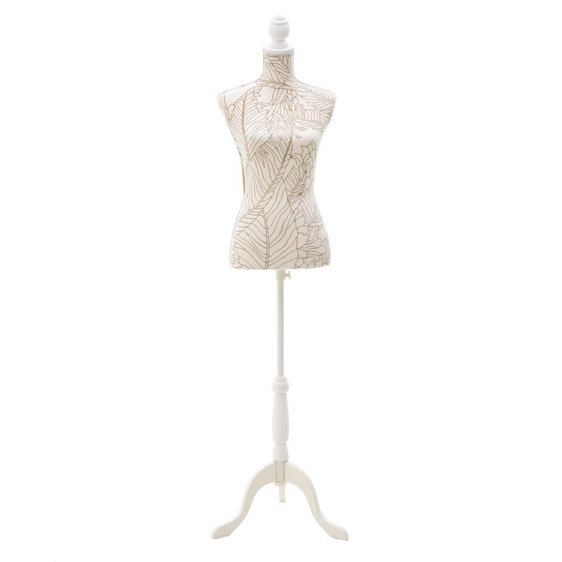 3708390338  BISTA U OBLIKU DEVOJKE KREM BELA 37*23*168cm