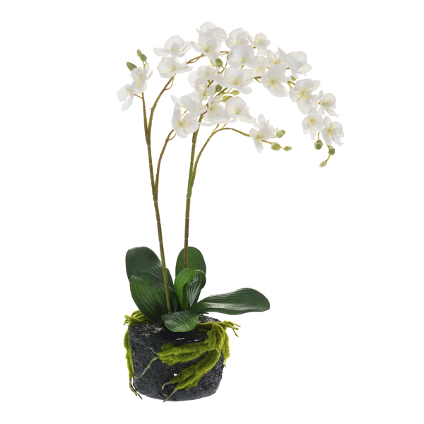 964798 CVET VEŠTAČKI ORHIDEJA BELA  58cm