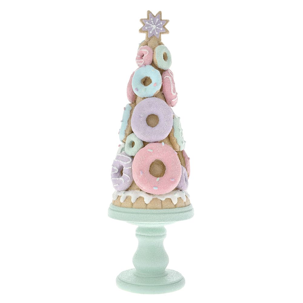 DEKORATIVNA JELKA SWEET CANDY COOKIES OD POLIREZINA 10*10*32 CM