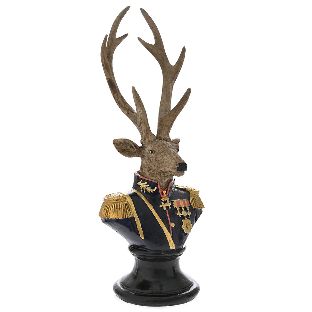 78962 DEKORATVNA BISTA JELEN OD POLIREZINA 14*10*35CM