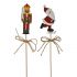 79588 DRVENA DEKORACIJA KRCKO/DEDA MRAZ STICK 2 MODELA 2,5X7,5X28 CM