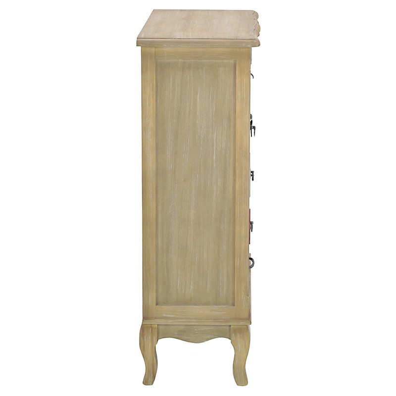 3504870015 DRVENA KOMODA MULTI COLOR 53*30*92cm