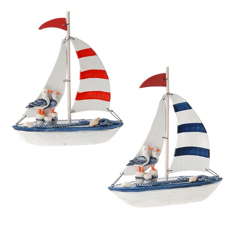 51689 DRVENI BRODIĆ 2 MODELA 26*30cm
