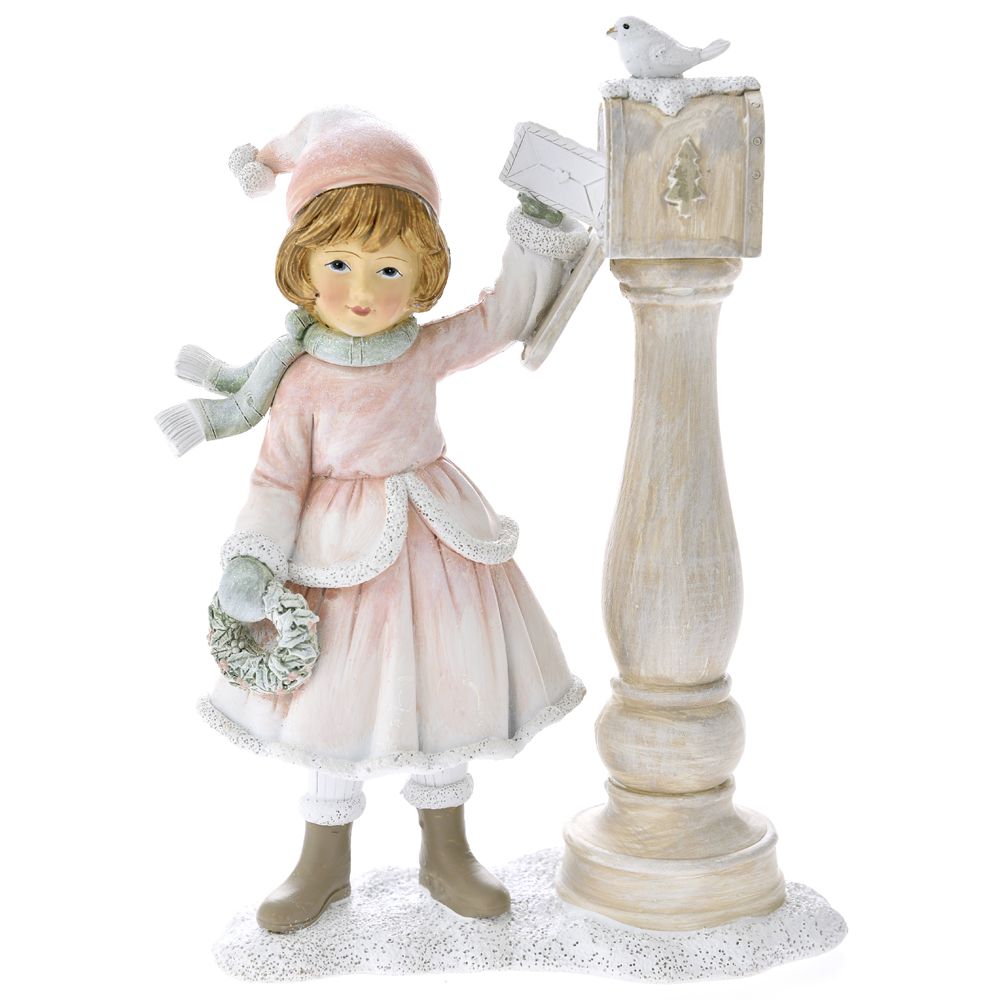 72114 FIGURA DEVOJČICA OD POLIREZINA 15*21 CM