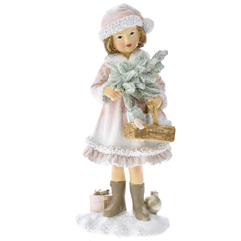 72116 FIGURA DEVOJČICA OD POLIREZINA 7*17 CM