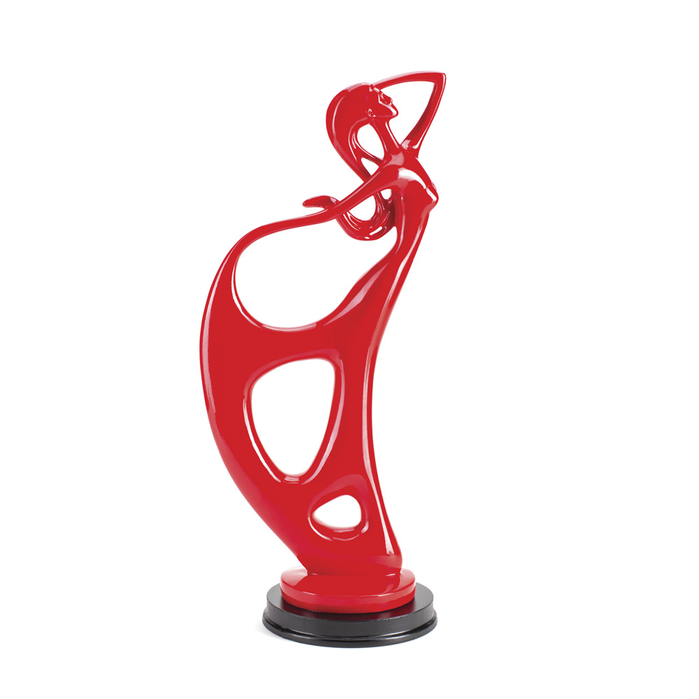 D-145 FIGURA DEVOJKA CRVENA 32 CM