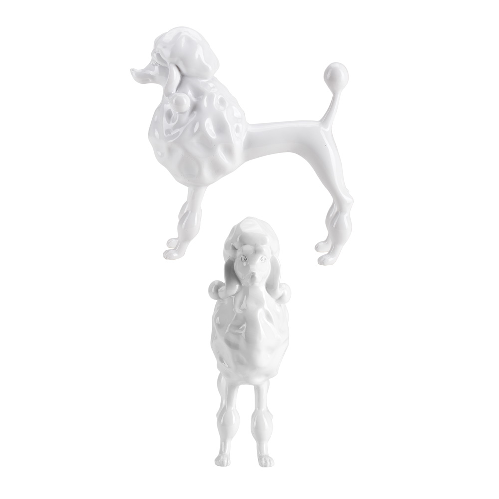D-155A FIGURA KUCA BELA 17X15 CM