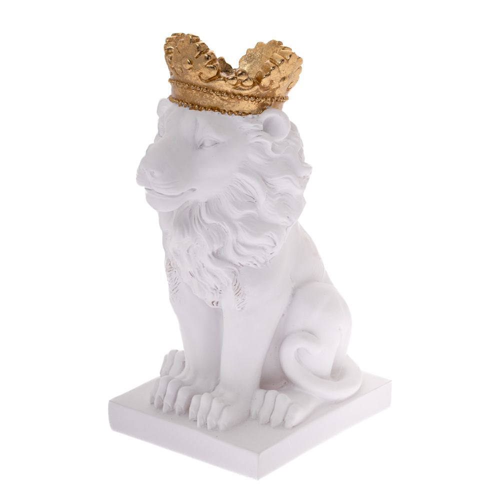 84554 FIGURA LAV BELI OD POLIREZINA 11X13X24 CM