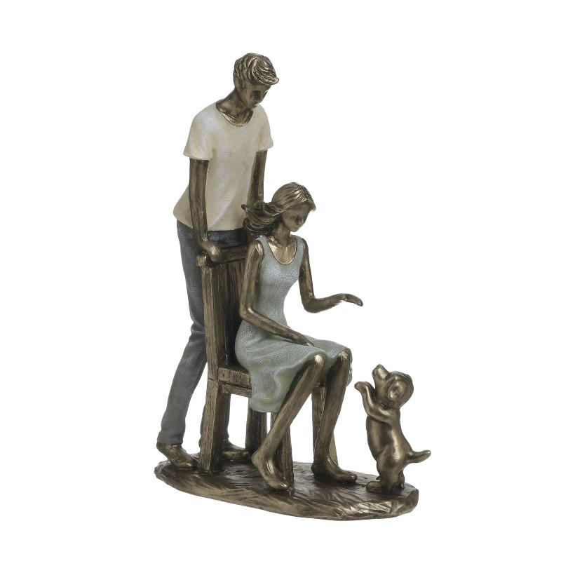 3704010151 FIGURA OD POLIREZINA PAR SA KUCOM 18X8X25 CM