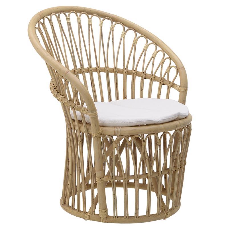 3506460005 FOTELJA OD RATANA NATURAL 69x65x82 cm