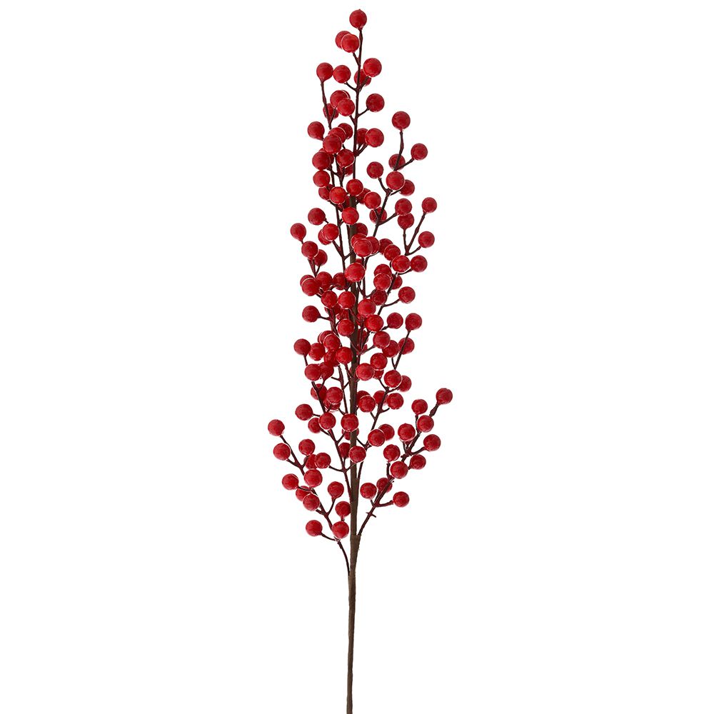 79717 GRANČICA SA CRVENIM BOBICAMA 80 CM