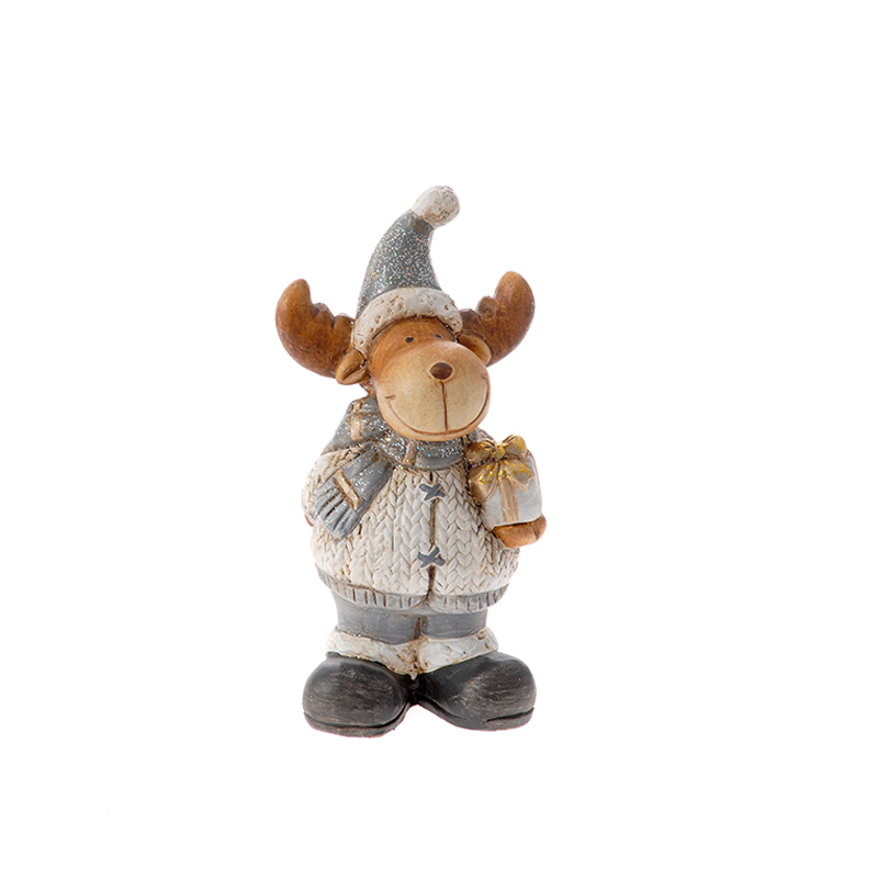 KERAMIČKA FIGURA IRVAS SIVI 