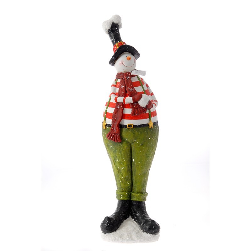 50160 X KERAMIČKA FIGURA SNEŠKO 22*20*78cm