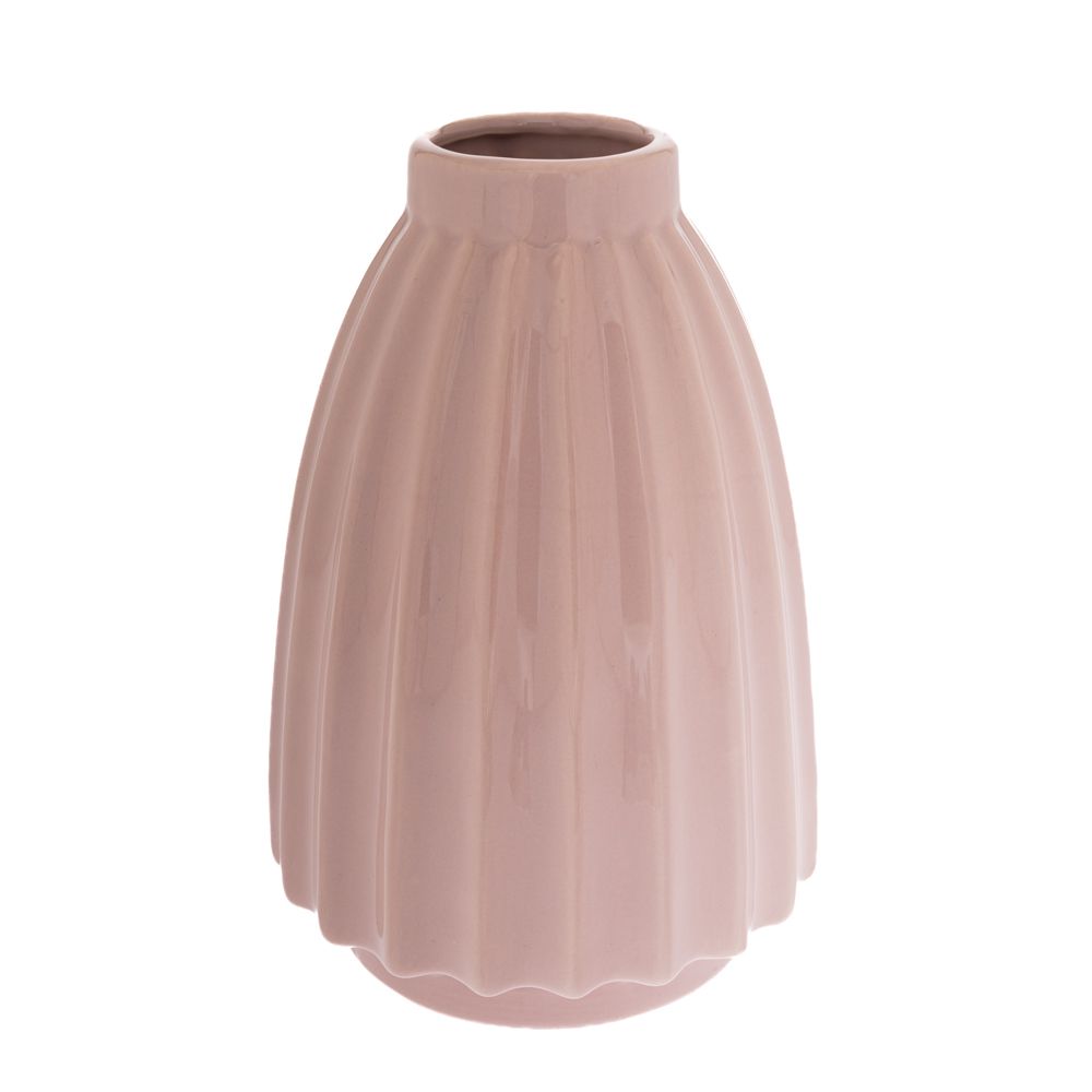 84499 KERAMIČKA VAZNA ROZE 25 CM