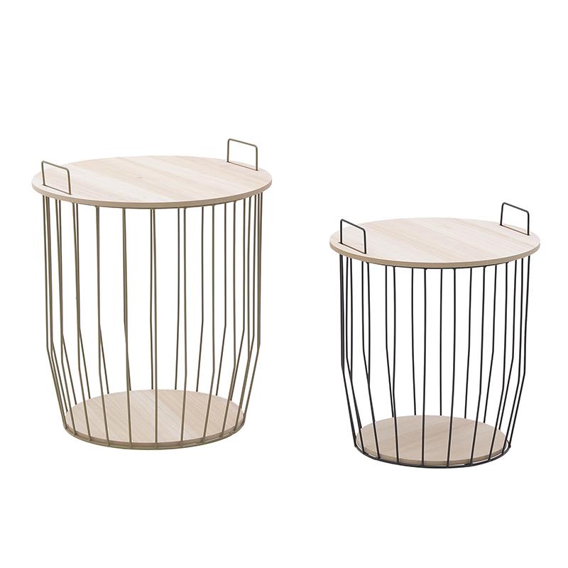 3508610066 KLUB STO DRVO METAL S/2 43*50cm