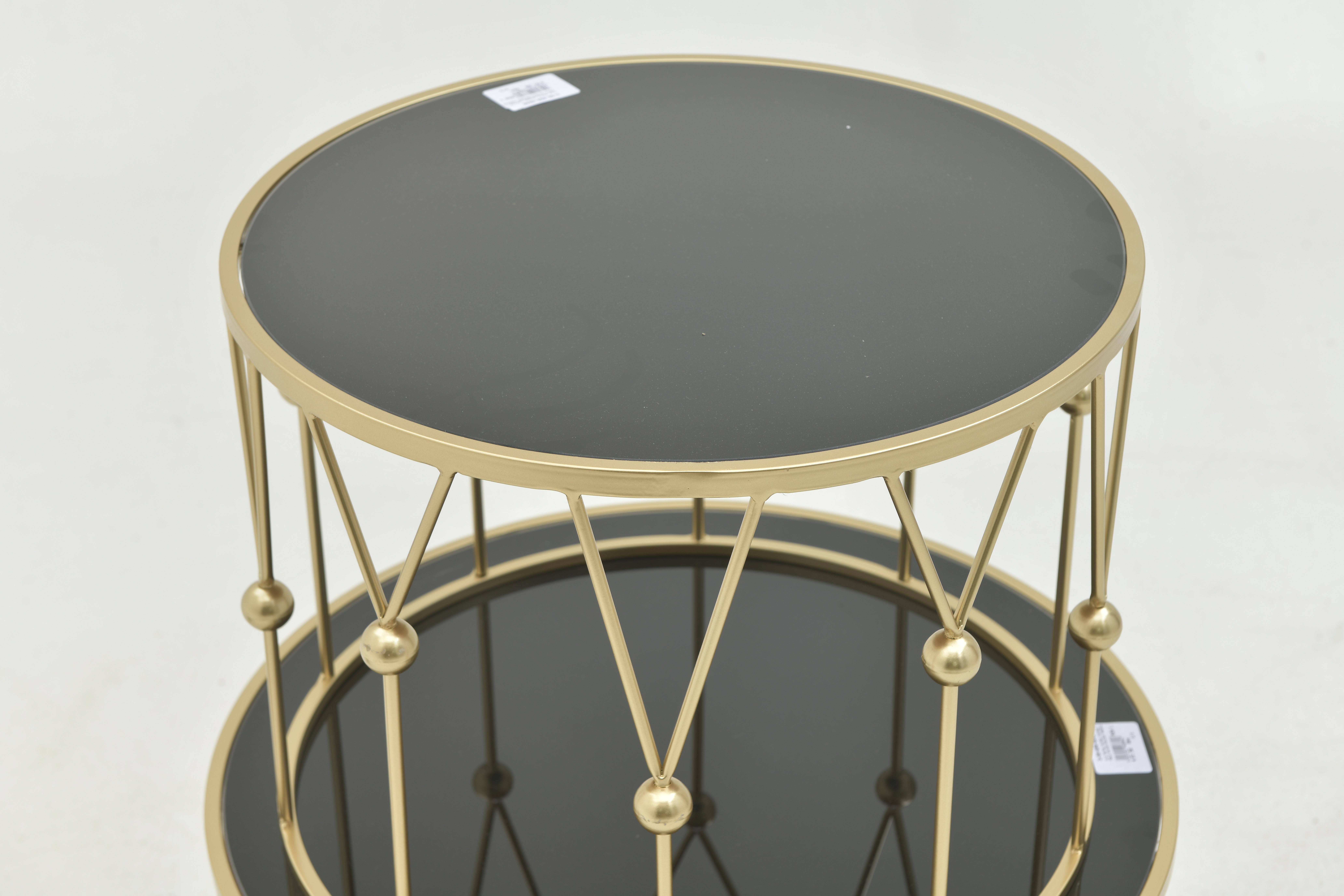3506980046 KLUB STOČIĆ METAL STALČP CRNO ZLATNI S/2 50X37 CM