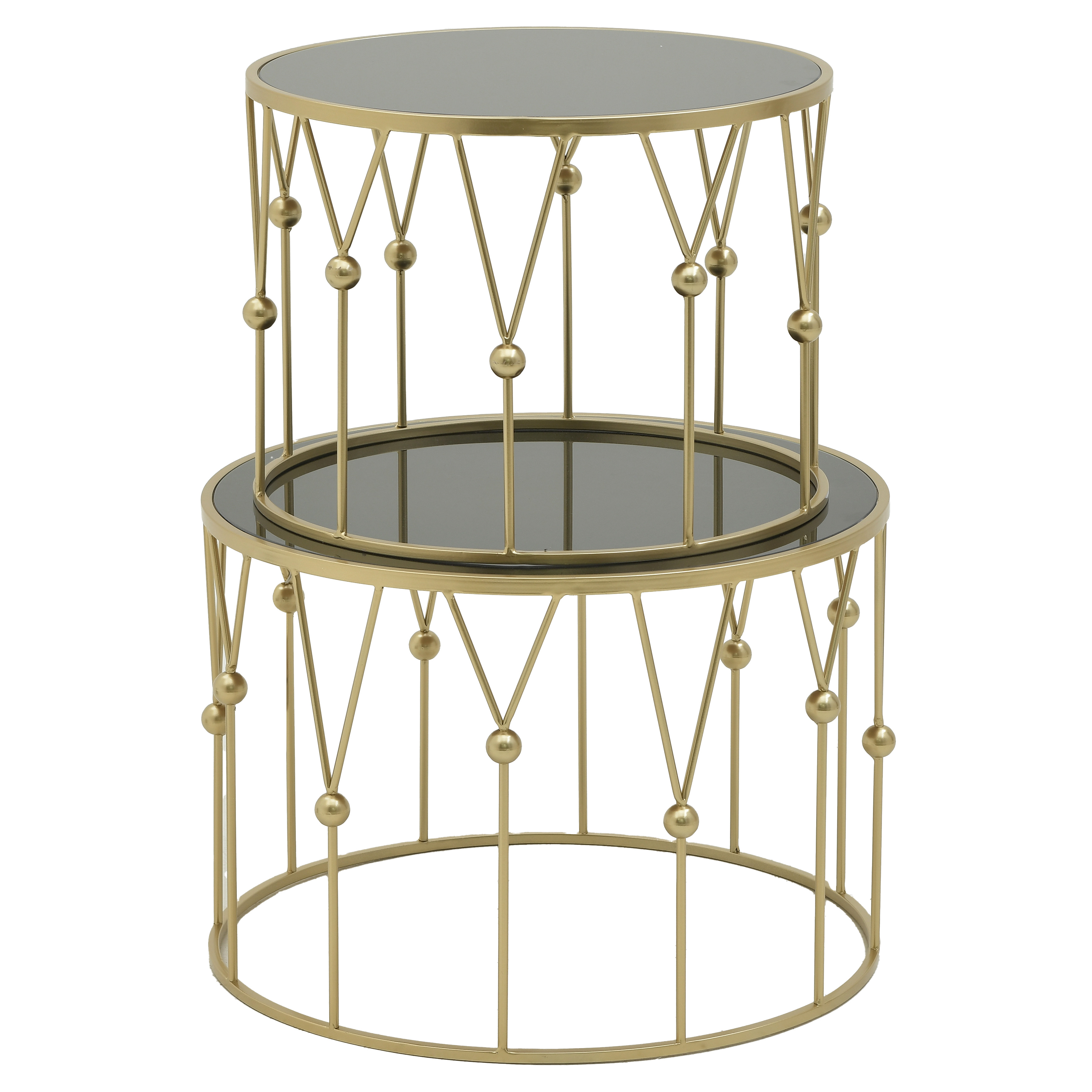 3506980046 KLUB STOČIĆ METAL STALČP CRNO ZLATNI S/2 50X37 CM