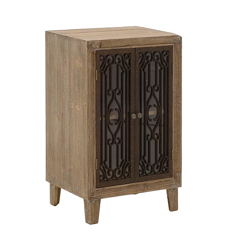 3509370004 KOMODA DRVENA NATURAL BRAON 39*39*80cm