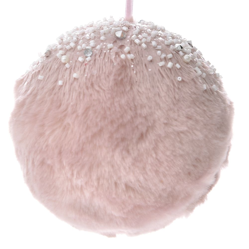 72922 KUGLA ROZE KRZNENA 11 CM