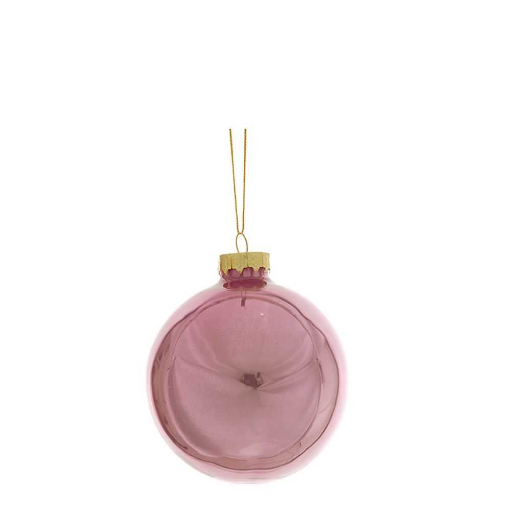 73139 KUGLE STAKLENE ROZE  SET/8