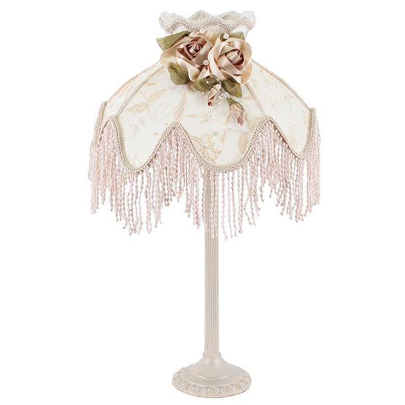3152950019 STONA LAMPA BELA SA RUŽAMA I PERLICAMA 60cm LA 258043