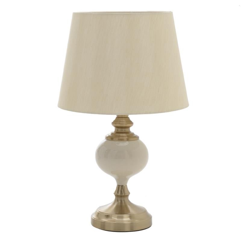 3159580006 LAMPA KERAMIČKA SA PLETENIM ABAŽUROM 28*45.5cm