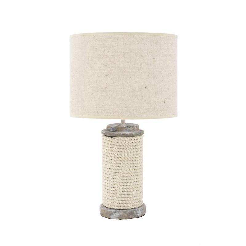 3158100007 LAMPA KERAMIČKA STONA BEŽ SA KANAPOM 30x54 cm