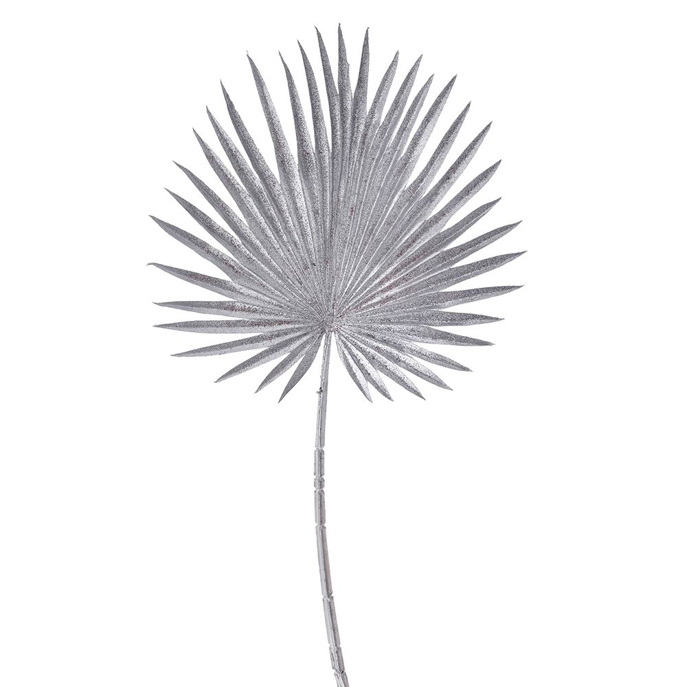 LIST PALME SREBRNI SA ŠTRASOM 86 CM