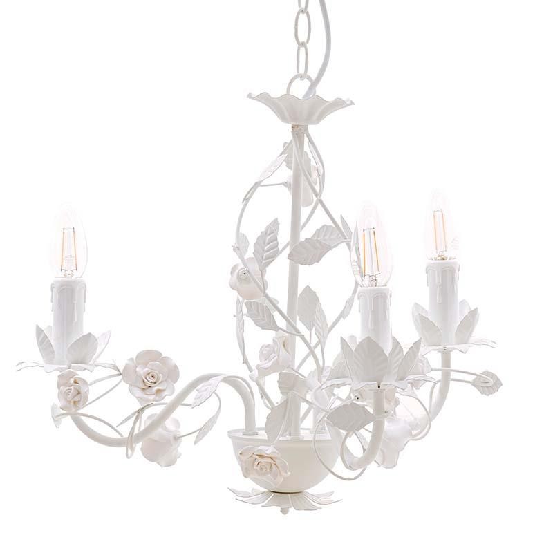 3108720029 LUSTER METALNI ZA 3 SIJALICE BELI 42*42*37/110cm