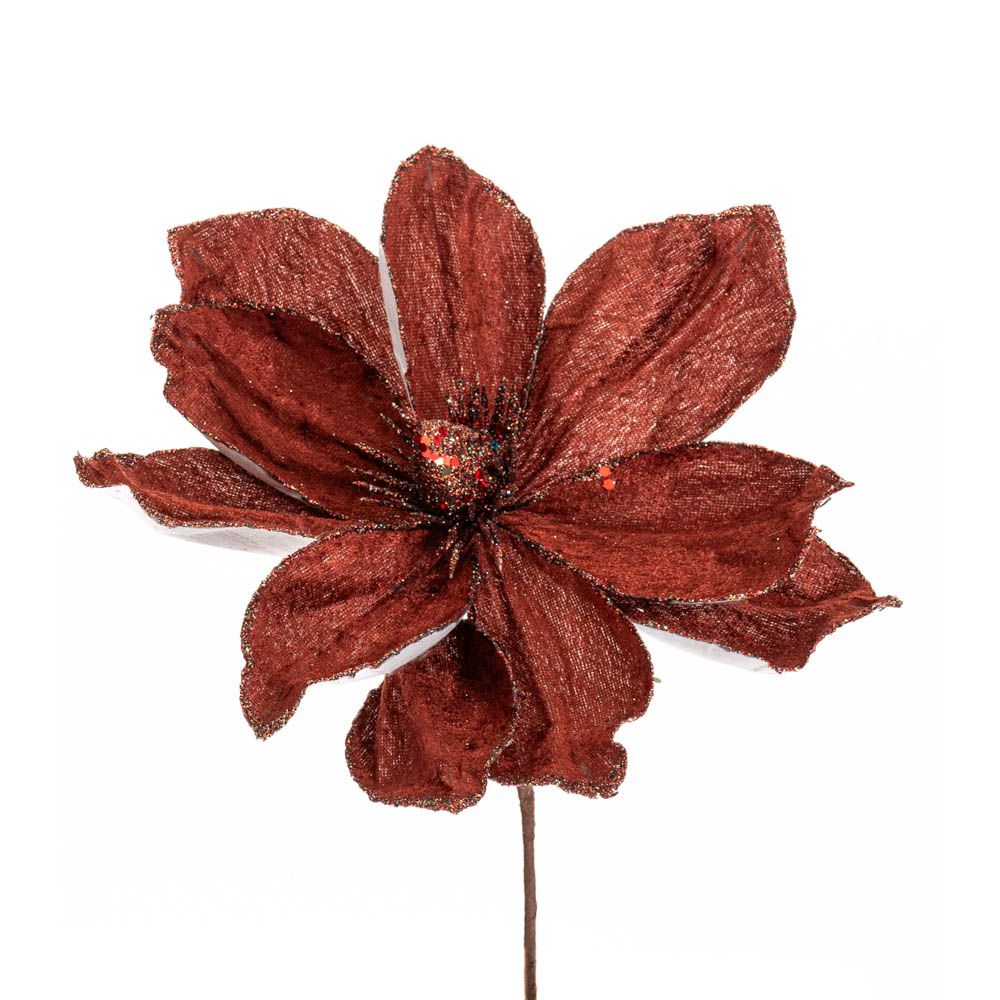 MAGNOLIJA BORDO SA ŠTRASOM 20*20 CM