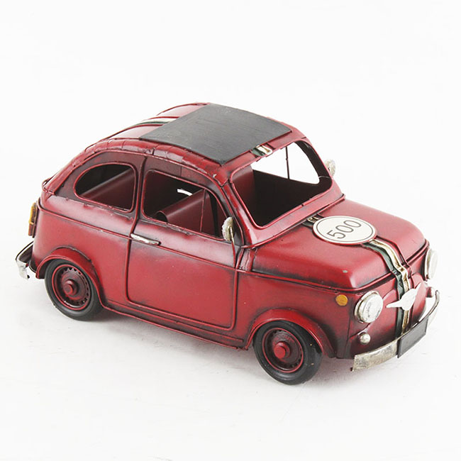 3707260094 METALNA FIGURA AUTO CRVENI 32*14*15cm