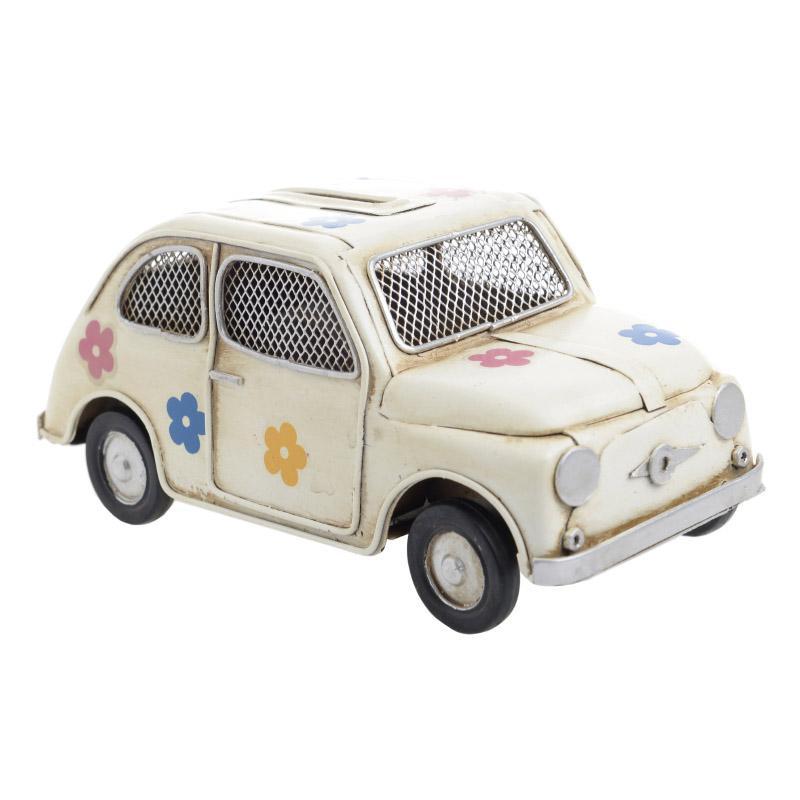 3707260204 METALNA FIGURA KASICA AUTOMOBIL 15*7*6.8cm