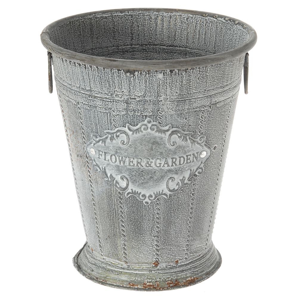 59036 METALNA SAKSIJA ZA CVEĆE 21*25cm