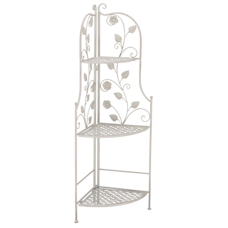 3509070045 METALNA UGAONA POLICA SIVA 34*34*120cm