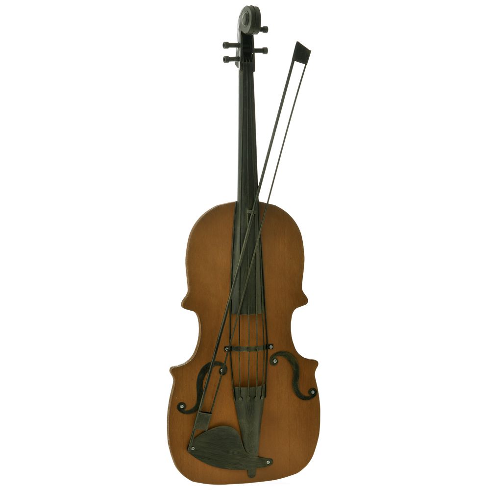 70378 METALNA ZIDNA DEKORACIJA VIOLINA 25*75 CM