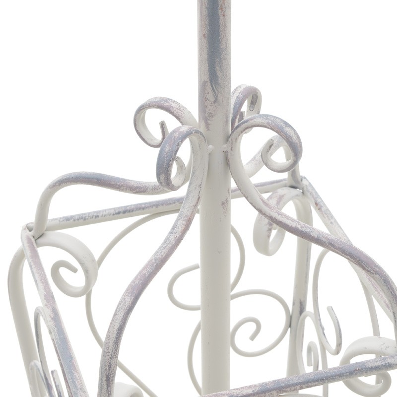 3502070050 METALNI PODNI ČIVILUK SA STALKOM ZA KIŠOBRANE SIVI 30*30*176cm