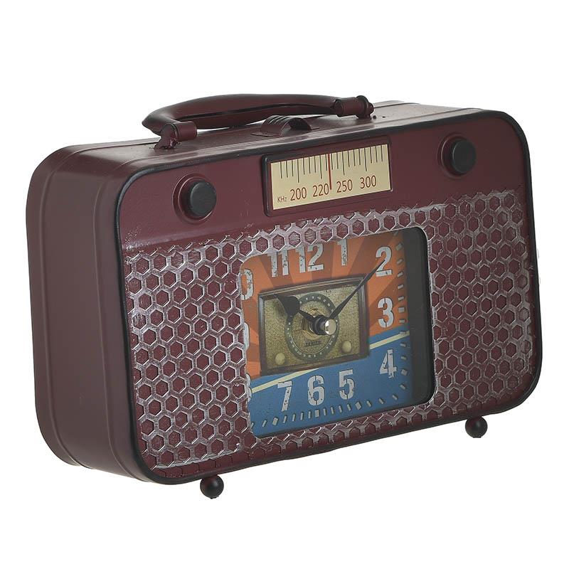3209770303 METALNI STO SAT RETRO RADIO 22X8X16 CM