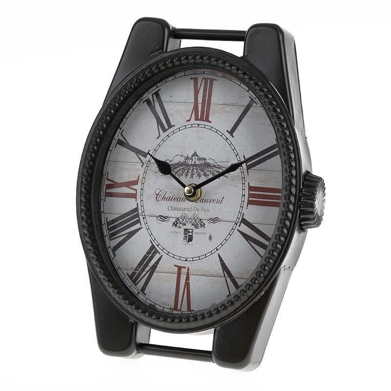 3209770118 METALNI STONI SAT BRAON 18*25cm