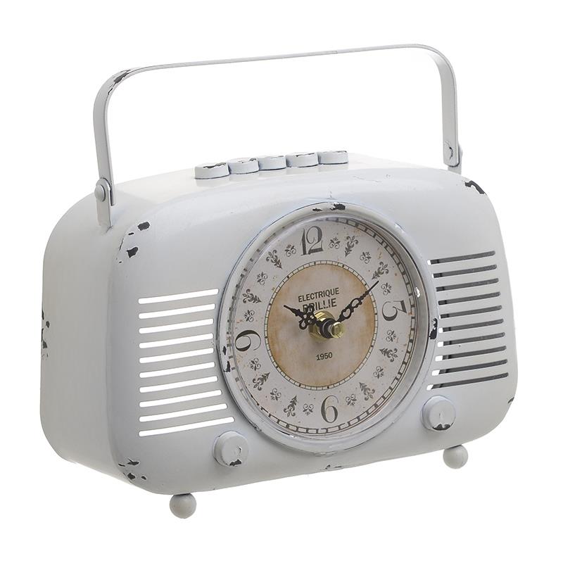 3209770278 METALNI STONI SAT RETRO RADIO 20X10X14/2 CM