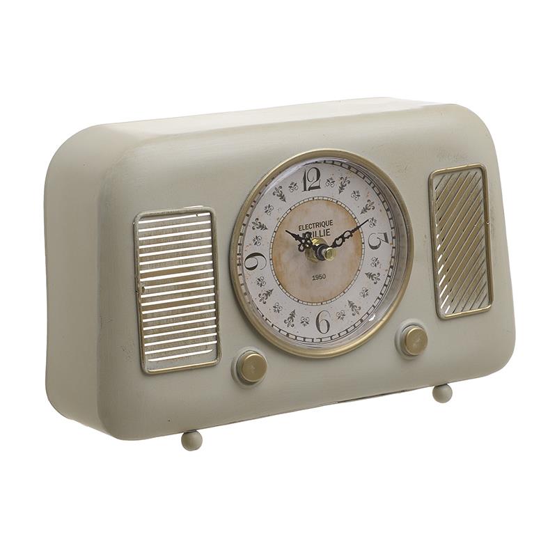 3209770277 METALNI STONI SAT RETRO RADIO 25X9X16 CM