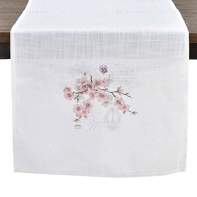 3402740022 NADSTOLNJAK PLATNENI BELI SA ROZE CVETOVIMA 