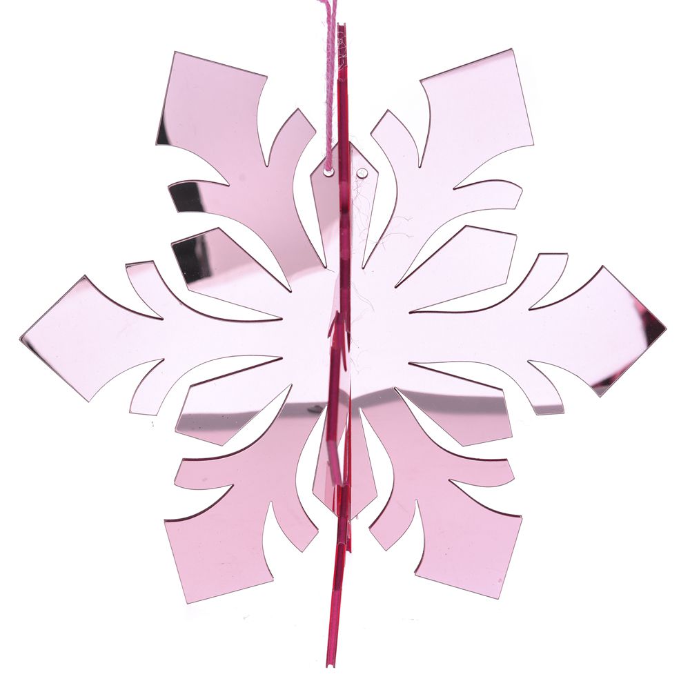 67390 Y NG 3D DEKORACIJA ROZE PAHULJA 25cm
