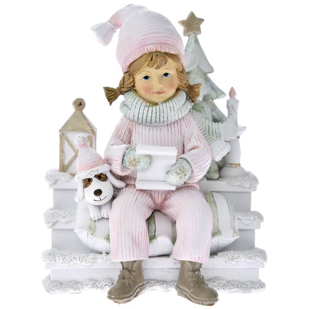 67236 Y NG KERAMIČKA FIGURA DEVOJČICA 13*11*16cm
