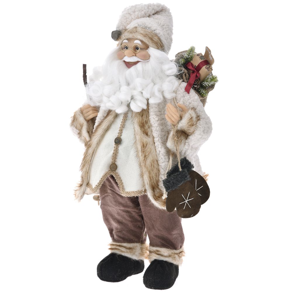67908 Y NG.LUTKA DEDA MRAZ U KREM KAPUTU 45cm