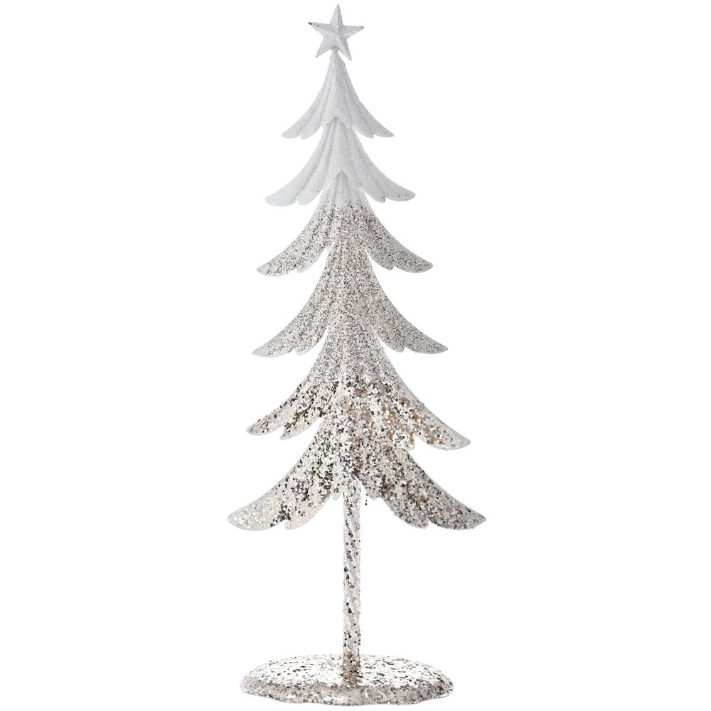 67822 Y NG.METALNA JELKA SA ŠTRASOM ŠAMPANJ 60cm