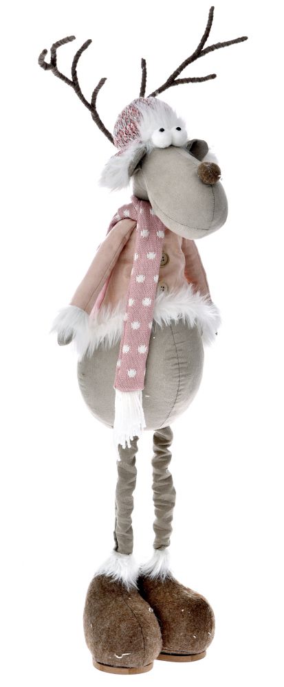68279 Y NG.PLIŠANI JELEN ROZE 86cm