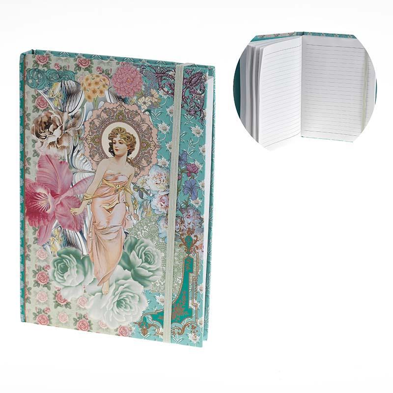 3701440223 NOTES SA PLAVIM KORICAMA 21*15*2cm