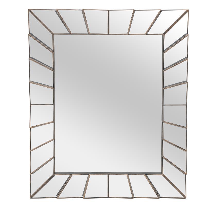 3951150009 OGLEDALO ZIDNO PLASTIČNO ANTIK ZLATNO 50*3*60cm
